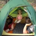 thumbnail image 5 of Sleeping Pad with Pillow Ultralight, 77”*23.6”*2.4” Inflatable Sleeping Mat for Camping, Gray, 5 of 7