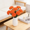 thumbnail image 4 of Artificial Carnation Flowers For Home Decor Desktop Decorations And Holiday Gifts, 4 of 6