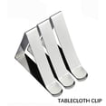 thumbnail image 6 of Tablecloth Clips, Stainless Steel Windproof, 4 Pack Triangular, for Outdoor Picnic Patio Table Cover Holding, 6 of 9