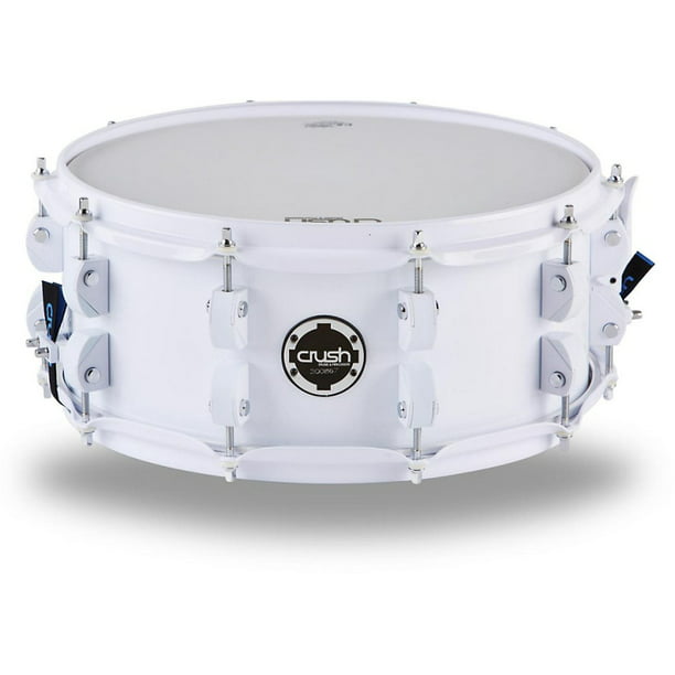 Crush Drums Chameleon Complete Series 13x7 Snare Drum In White Walmart Com Walmart Com