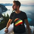 thumbnail image 5 of Men Oversize T-ShirtHat(9) Summer Casual Short Sleeve Crew Neck Loose Tee Tops XS-5XL, 5 of 5