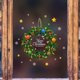 thumbnail image 3 of Pegatinas de pared de anillo de vid de Navidad de doble cara, ventanas de vidrio, puerta, decoración del hogar, Mural, decoración de la habitación de Año Nuevo, calcomanías autoadhesivas, 3 of 4