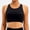 Black, variant on DuoJiaJ Womens Workout Sports Bras Fitness Backless Padded Low Impact Bra Yoga Crop Tank Top Plus Size Bras Black