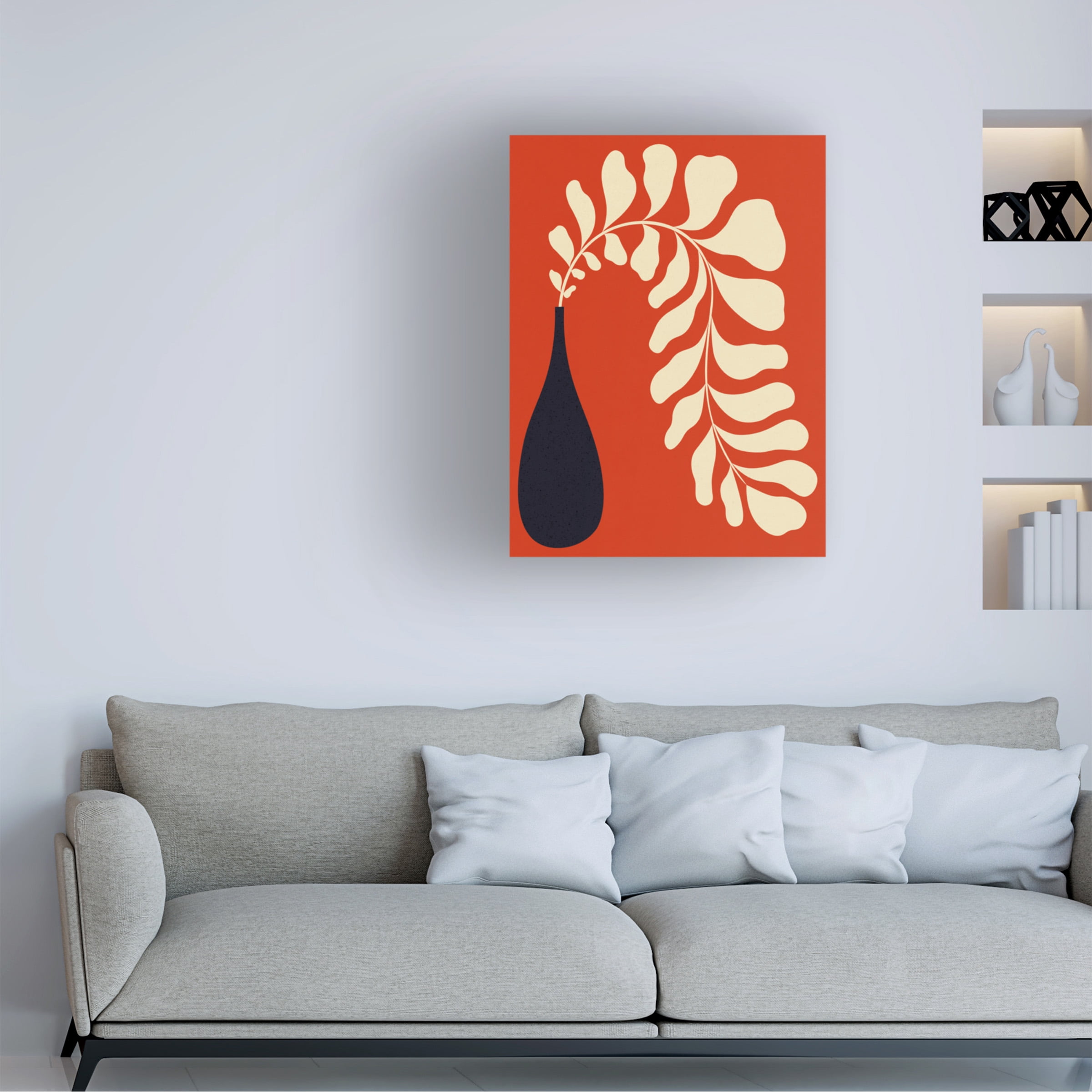 Alisa Galitsyna 'Lazy Plant 2' Canvas Art