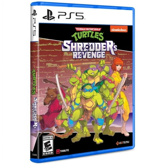 Teenage Mutant Ninja Turtles: Shredder's Revenge, New, Action Video Games - PlayStation 5