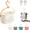 White, variant on RVOV Plastic Hanging Shower Caddy, Portable Shower Basket Organizer with Hook, Lightweight Bathroom Storage Tote for Dorm, Gym, Travel & College Essentials