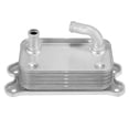 thumbnail image 4 of Unique Bargains 31201909 Automatic Engine Oil Cooler 11 Rows Silver Tone for Volvo C30 2007-2013 for Volvo V50 2005-2011, 4 of 8