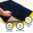 thumbnail image 5 of Muddy Mat® | Super Absorbent Door Mat Indoor, Microfiber Quick Dry Chenille Entryway Rug, Non-Slip Front Door Mat, Indoor Mats for Entryway, Machine Washable Pet Rug, Navy Blue 28"x18", 5 of 7