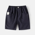 thumbnail image 5 of YTDSCS 2-10Y Toddler Boys' Shorts Summer Cotton Casual Pants with Pockets Elastic Waist Jogger Shorts Pants, 5 of 8