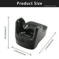 thumbnail image 3 of 1-Slot Charger USB Cradle (CRD2100-1000UR) for Zebra Symbol MC2100 MC2180, 3 of 7
