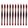 thumbnail image 3 of Poussoir à Cuticules en Acier Inoxydable pour Ongles avec Poignée Antidérapante 11cm Outil de Manucure Pratique Rouge, 3 of 8