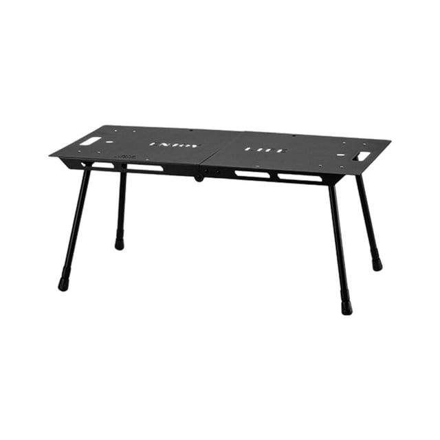 Almencla Table Pliante Ultralégère Compacte pour Camping Barbecue Randonnée Noir