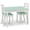 thumbnail image 5 of Delta Children Gateway Table & 2 Chairs Set, Greenguard Gold Certified, White/ Aqua, 5 of 9
