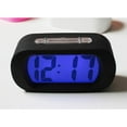 thumbnail image 3 of QualitChoice Digital LED Alarm Clock with Snooze Night Light Desktop Alarms Shockproof Silicone Shell Clocks Bell Home Travel Orange, 3 of 6