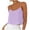Purple, variant on SROBPTY Womens Tank Tops Solid Cami Round Neck Button Shirts for Casual Use