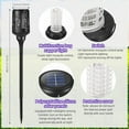 thumbnail image 3 of Solar Zapper Outdoor Waterproof Lights, & Lighting, Zapper Insect For Eradicating Mosquito Gnat Fly, 3 of 5