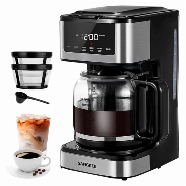 Cafetera de Goteo Sangkee Digital K10127