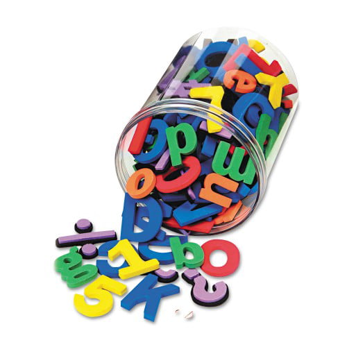 1.5" Assorted Pacon Magnetic Upper Case Alphabet Letters Plastic 