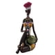 thumbnail image 4 of Figura de mujer tribal, artesanía coleccionable, decoración del hogar, figura de mujer africana Estilo D, 4 of 9