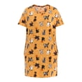 thumbnail image 2 of Halloween Women's Printed Sleepshirt Top and Socks Set from Way to Celebrate, 2-Piece, Sizes XS-3X, 2 of 4