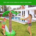thumbnail image 3 of Splash Toy Inflatable Coconut Tree Sprinkler with PVC Tube for Kids Wading Pool Water Toy for Outdoor Party 61in Tall New, 3 of 3