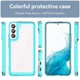 thumbnail image 5 of ELEHOLD Clear Case for Samsung Galaxy S23 Plus Acrylic Transparent Non-Yellowing Slim Lightweight Shockproof Clear Case for Samsung S23+,Skyblue, 5 of 8