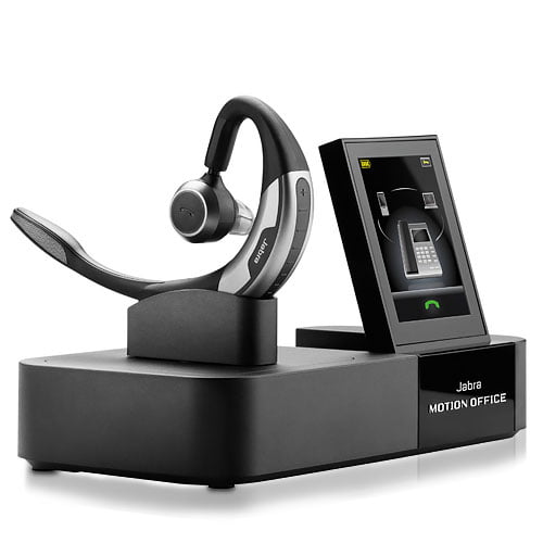 Jabra GO 6470 Bluetooth Headset w/ Charging Bases & Adapters