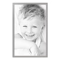 thumbnail image 2 of ArtToFrames 25" x 40" Silver Picture Frame, 25x40 inch Silver MDF Poster Frame (WOM-5329),  Pack, 2 of 8