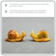 thumbnail image 3 of 5Pcs Micro Landscape Decor Indoor Bonsai Ornament Miniature Snail Figurine, 3 of 5