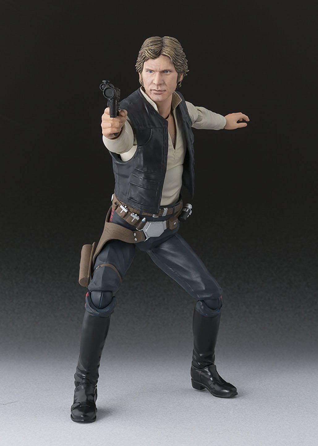 Bandai Tamashii Nations Star Wars A New Hope Han Solo S.H Figuarts Action Figure