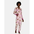 thumbnail image 2 of Holiday Time Women’s Bear Print Union Suit with Hood, Sizes XS-3X, 2 of 4