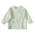 thumbnail image 6 of Qingpeng Boys Girls Wrap Top Long Sleeve Tie Side Shirt Cozy Wear for Kids Casual Daily Outfit, 6 of 7