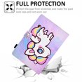 thumbnail image 3 of Universal 8 Inch Tablet Case, Dteck Portable Protective Folio Stand Case for 7.5 -8.5 Inch Tablet, Cute Pattern Kids Case for Samsung Tab A 8.0/Fire HD 8/iPad mini/Lenovo M8/8" Tablet,Colorful Pony, 3 of 5
