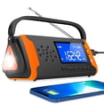 thumbnail image 1 of Radio RunningSnail con alerta meteorológica de emergencia, 4000 mAh, con carga, 1 of 1