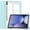 Light Blue, variant on Dteck Case for Samsung Galaxy Tab S10  2024 with S Pen Holder, Smart Cover with Clear Transparent Back Flip Protective Shell for Galaxy Tab S10 Plus 12.4" SM-X820,Lavender