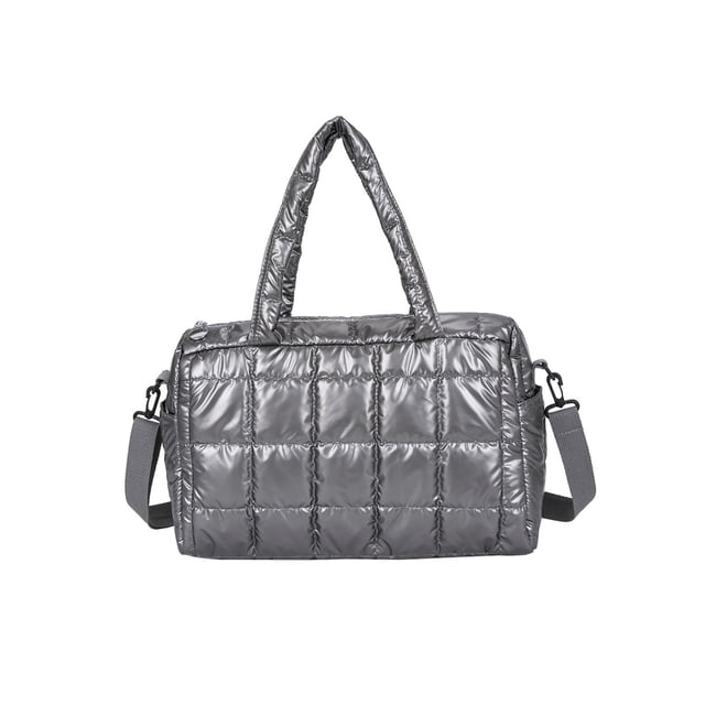 Bolsos Hombro Cruzados Nailon para Mujer Con Entramado Acolchado A La