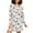 N120, variant on joogoo Hedgehog Autumn Leave Women's Long Sleeve Nightgown Sleepwear L