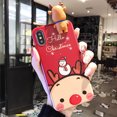 thumbnail image 3 of Christmas Mobile Phone Case Snowflake Santa Claus TPU Protective Cover, Replacement for iPhone XS Max 6.5, Type 5 Workhe, 3 of 8