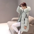 thumbnail image 3 of Uhndy 2022 Jackets for Women, Women Fashion Hooded Slim Casual Zippers Loose Long Sleeve Bomber Warm Blouse Coat Tops Winter Coats Christmas Gifts for Women, 3 of 3