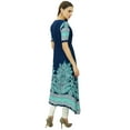 thumbnail image 6 of Bimba 2 Piece Anarkali Designer Kurti With Shrug Rayon Kurta Maxi Dress, 6 of 9