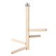 thumbnail image 3 of Soporte para pájaros, soporte de madera para jaulas de pájaros, percha para pájaros, soporte para pájaros para mascotas, eficiencia óptima, 3 of 9
