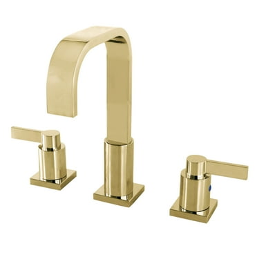 Aazon.co: Delta Faucet Trinsic Widespread Bathroo Faucet 3 Hole
