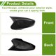 thumbnail image 3 of Reemplazo de tapa de espejo lateral izquierdo y derecho ABS negro para Hyundai Elantra 2011-2016 Ox Horn con luz de señal de giro, 3 of 7