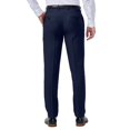 thumbnail image 2 of Men’s Haggar® Premium Comfort Flex-Waist Slim-Fit Stretch Flat-Front Dress Pants Color: Blue Size: 38X30, 2 of 3