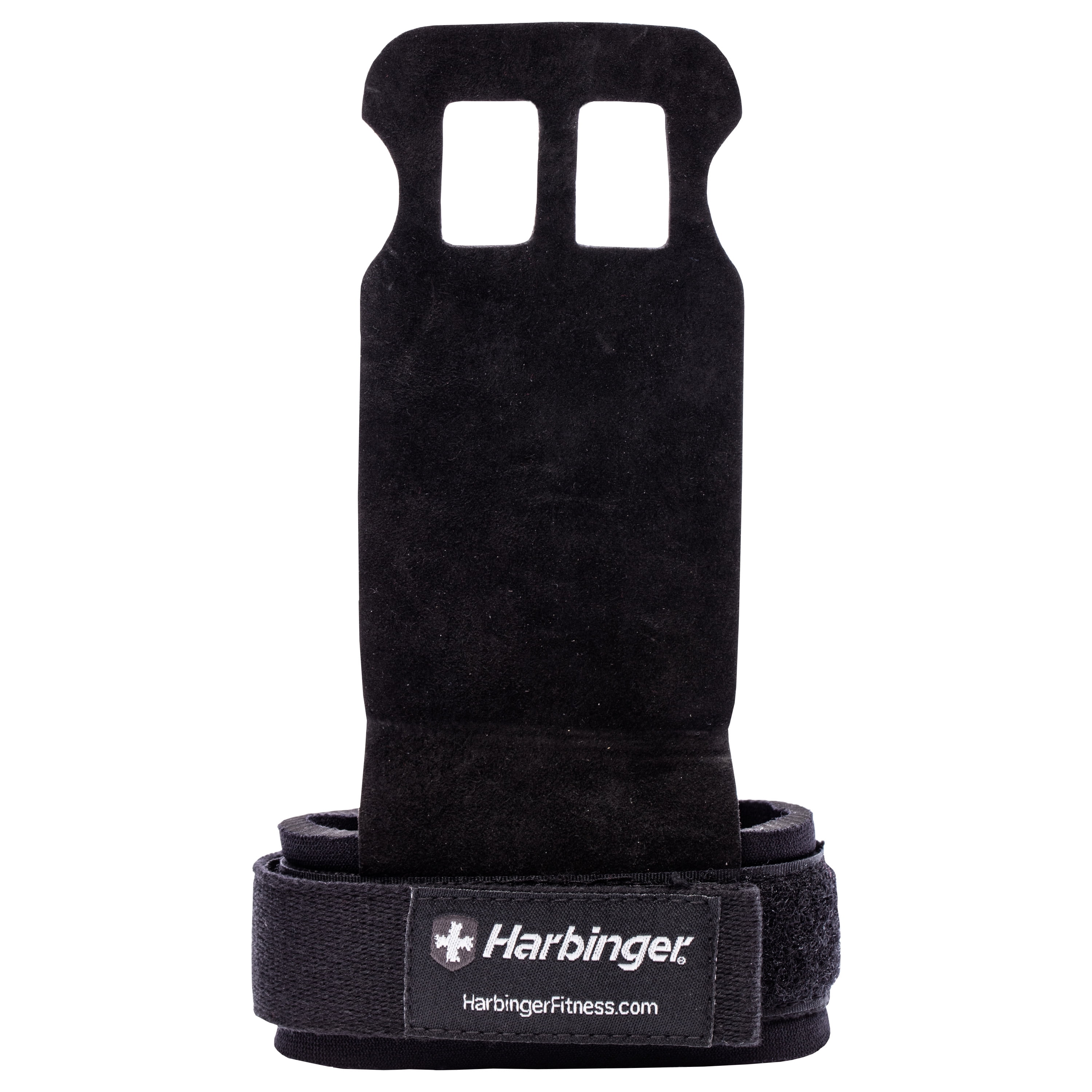 Harbinger Leather Palm Grips for Weight Lifting Hand Protection, Large