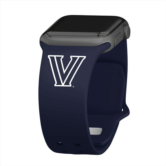 Wildcats Silicone Watch Band for Apple Watch - (42/44/45/49mm(46mm Series 10) Navy) by Affinity Bands