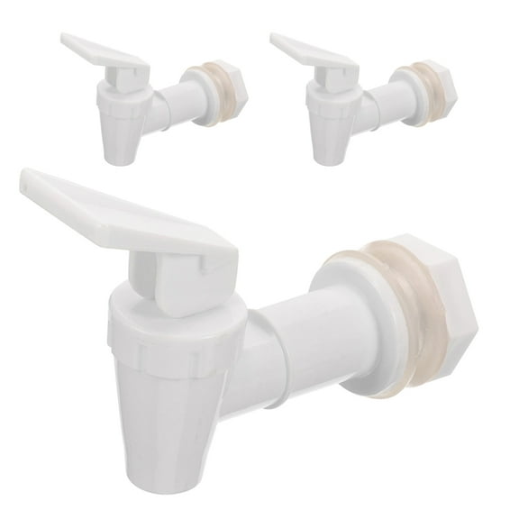 Phenofice Water Jug Spout Faucet for Beverage Dispenser White Install for Faucet Use Compatible with Most Containers