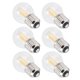thumbnail image 3 of Bulbo LED, Buena Compatibilidad 6pcs Filamento Bulbo G45 E27 Ahorro De Energía Para El Cargo Para El Hogar Para El Interior Para Dormitorio, 3 of 7
