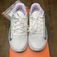 thumbnail image 2 of Nike Metcon 6 White Mint Green Training Shoes AT3160-135, Women's Size 5 NEW, 2 of 6