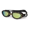 thumbnail image 1 of Dolfino Pro Finisher Adult Swim Goggle - Black, 1 of 5